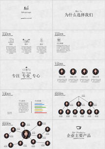 創業火箭公司介紹產品推廣ppt模板下載 46頁 手繪熊貓辦公